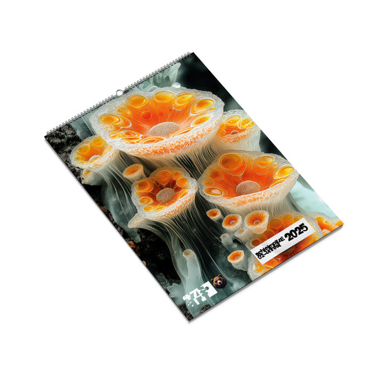 ◤◢ calendar SCHLEIMPILZE/SLIME MOULDS 2025 ➽ 02-UNREAL