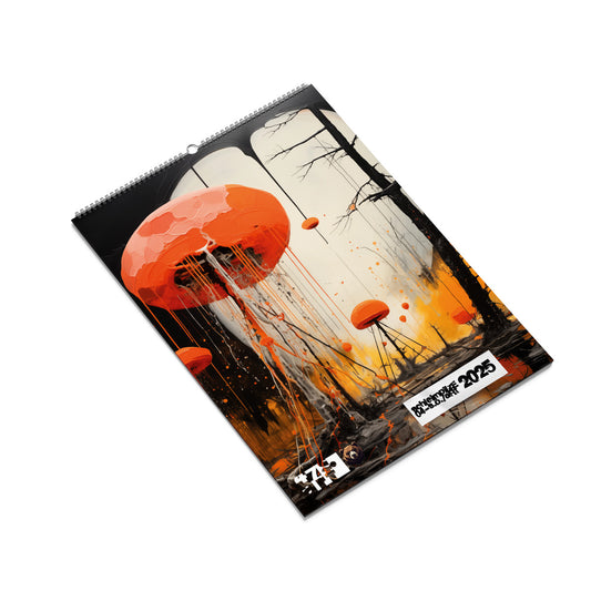 ◤◢ calendar SCHLEIMPILZE/SLIME MOULDS 2025 ➽ 04-SOT/ART