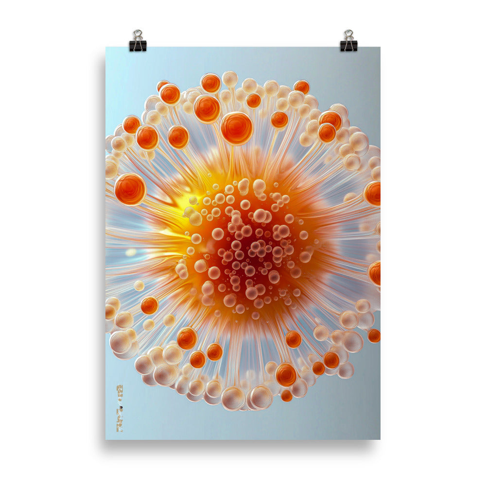 art prints - A SLIME MOLD TRANSCENDENCE - DER COVID LOCKDOWN IM PFAUENHÄUSCHEN AUF DER WIESE HINTER DEM HAUS