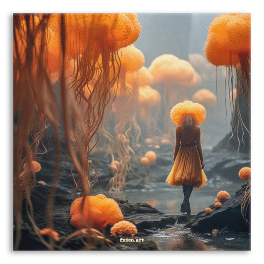 SCHLEIMPILZ ON CANVAS ➽ 32B SAMSTAG IST SELBSTMORD