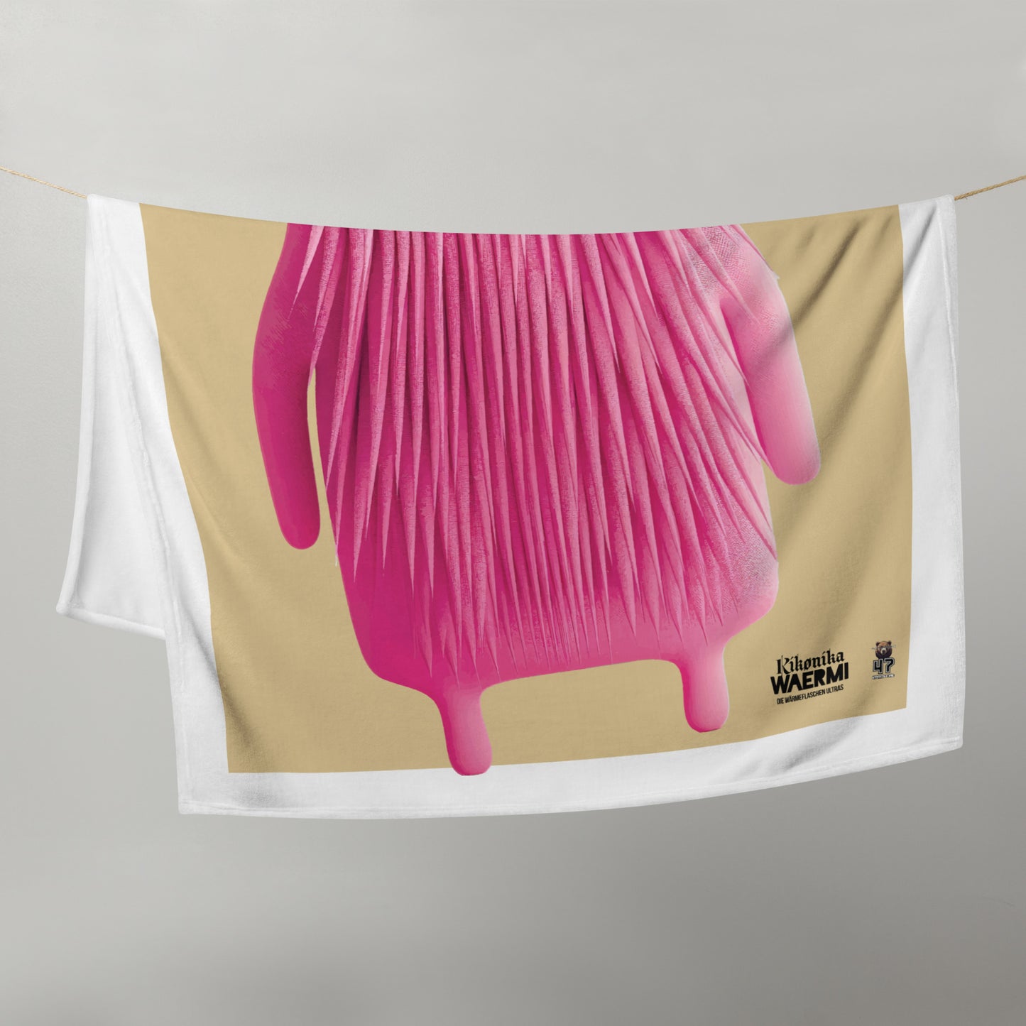 KIKØNIKA — Wärmeflaschen-Ultra. Kuscheldecke (New Orleans)
