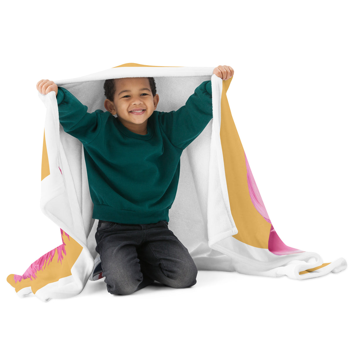 PLÜSCHA — Wärmeflaschen-Ultra. Kuscheldecke (Harvest Gold)