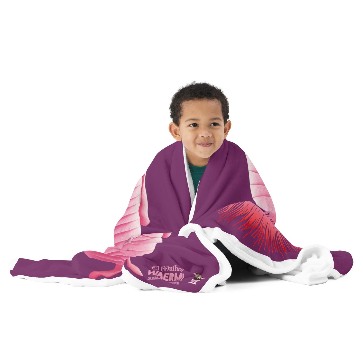 EL MUTHCO — Wärmeflaschen-Ultra. Kuscheldecke (Palatinate Purple)