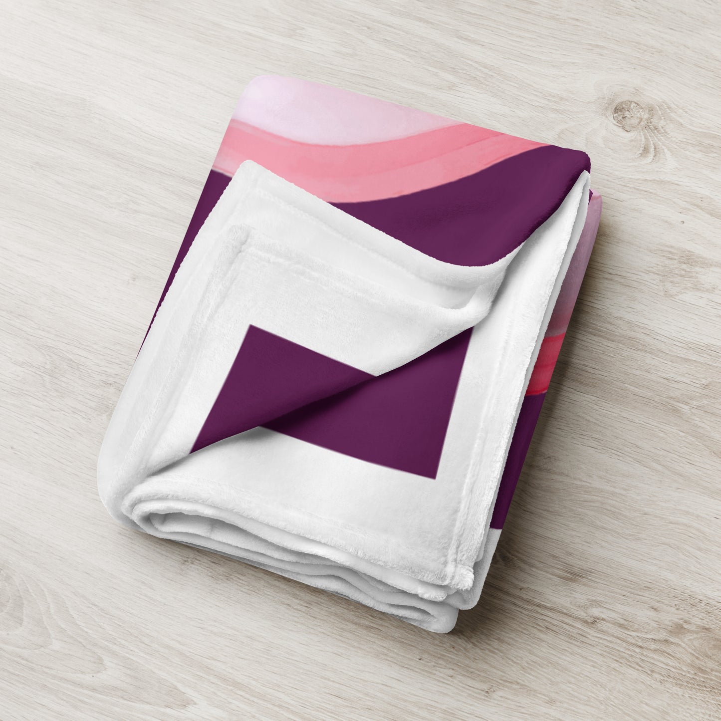 NIEDLOWSKAJA — Wärmeflaschen-Ultra. Kuscheldecke (Tyrian Purple)