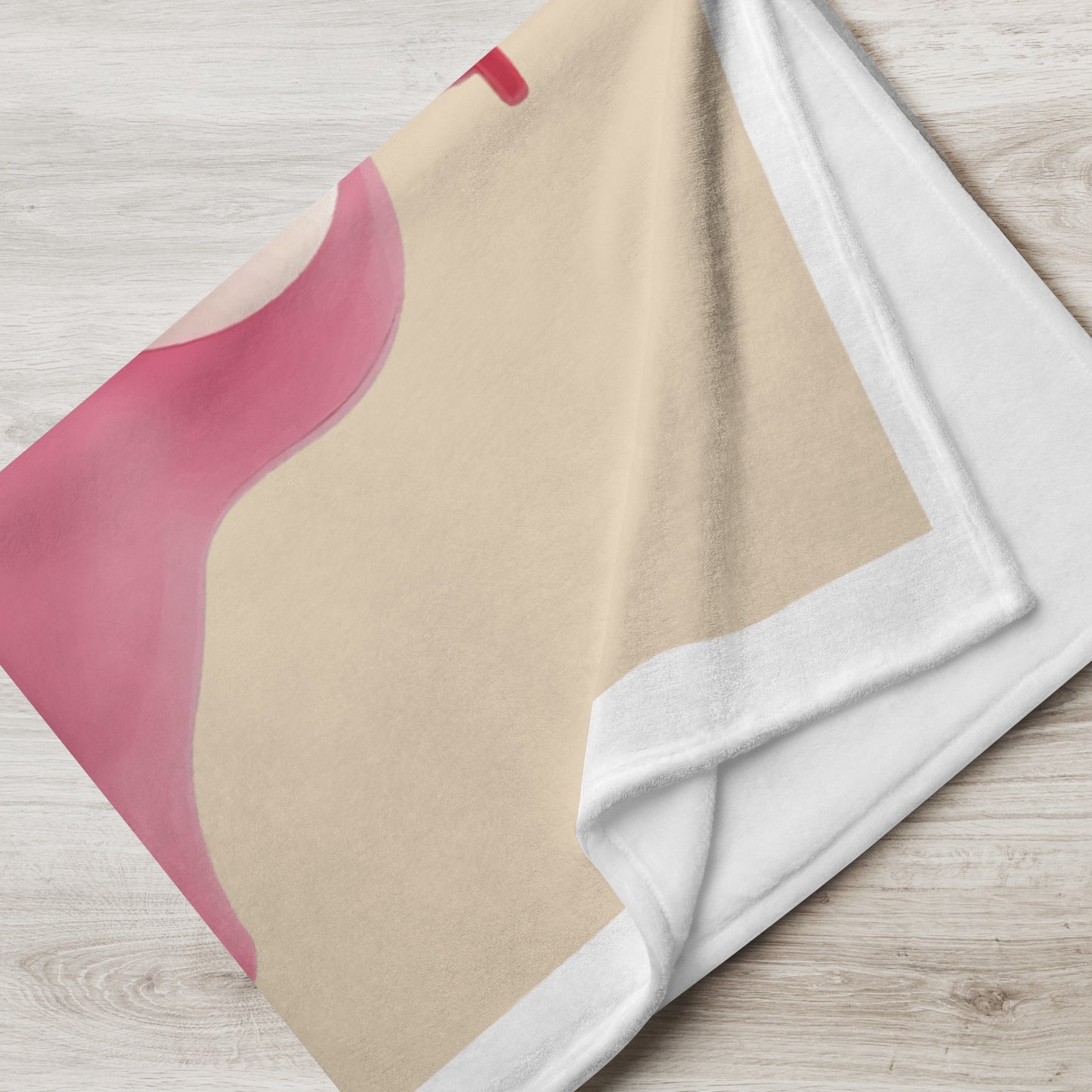 ELMONDO — Wärmeflaschen-Ultra. Kuscheldecke (Champagne)