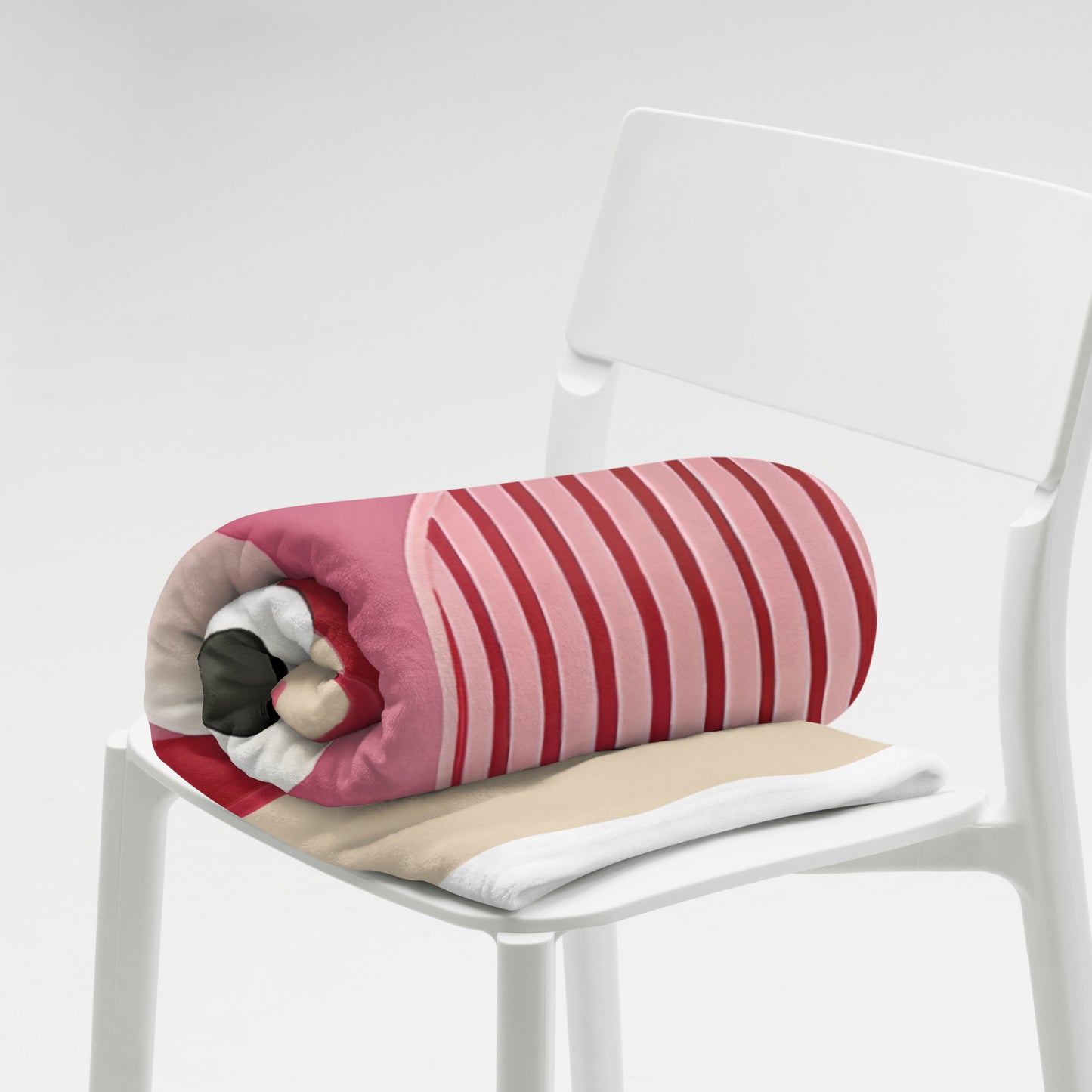 ELMONDO — Wärmeflaschen-Ultra. Kuscheldecke (Champagne)
