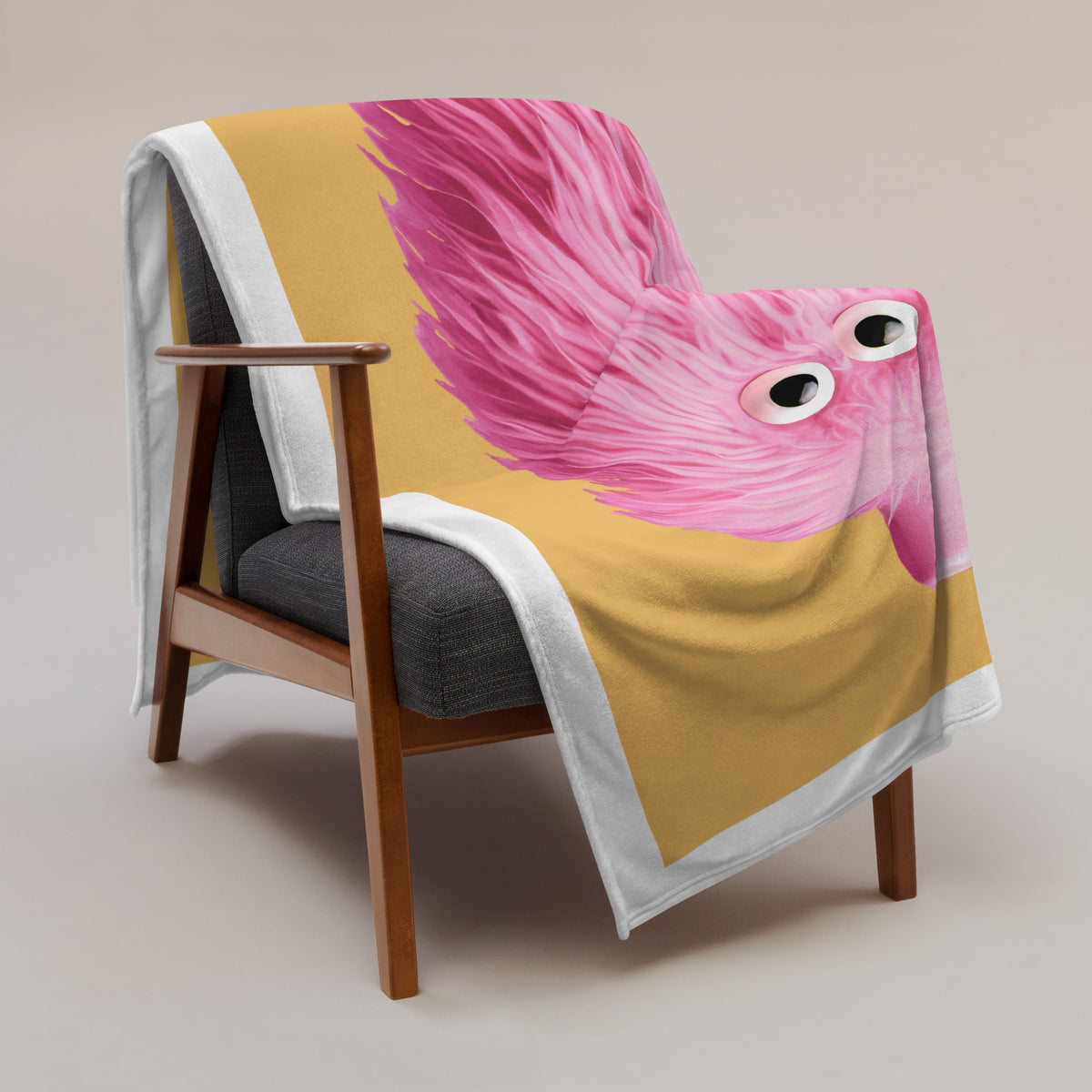 PLÜSCHA — Wärmeflaschen-Ultra. Kuscheldecke (Harvest Gold)