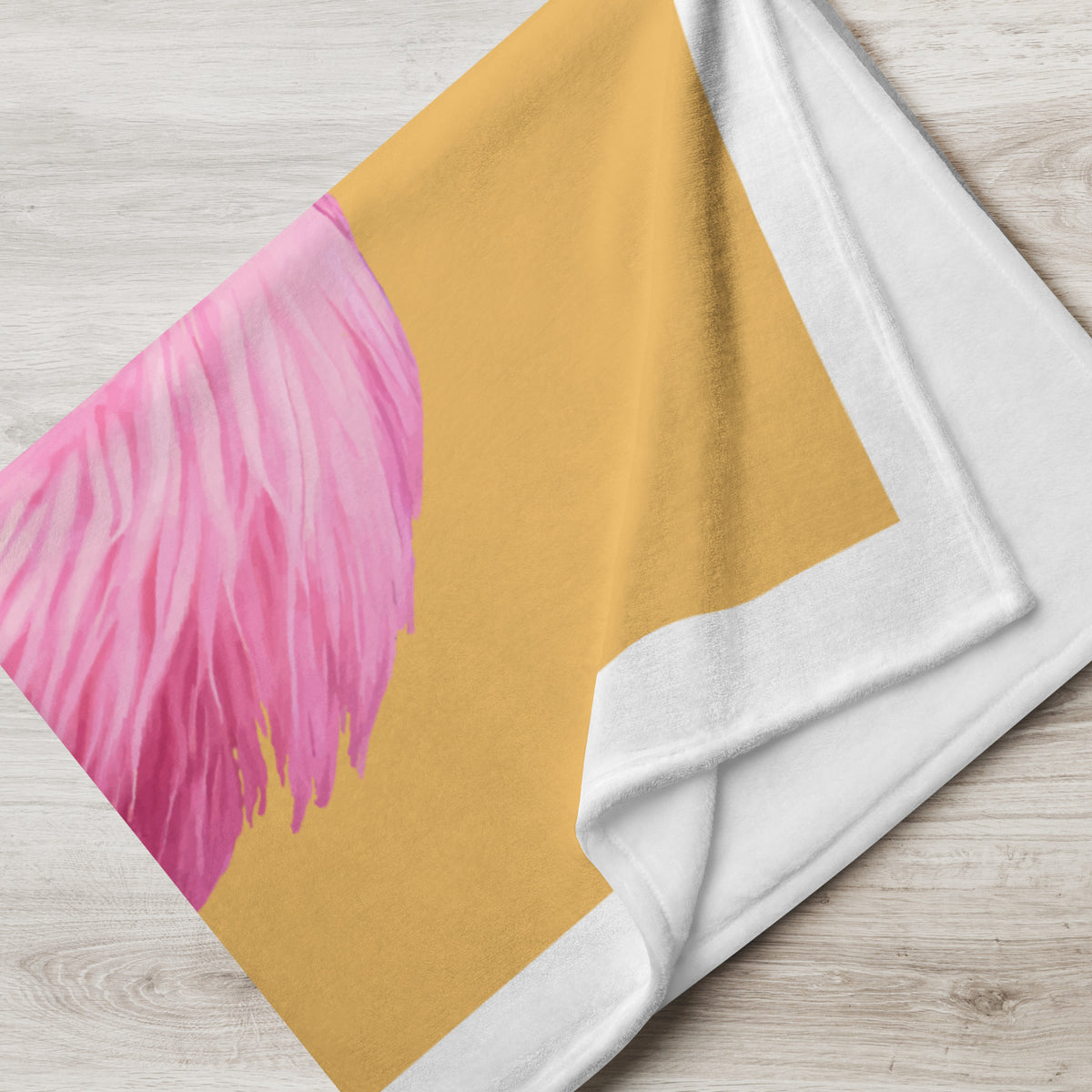 PLÜSCHA — Wärmeflaschen-Ultra. Kuscheldecke (Harvest Gold)