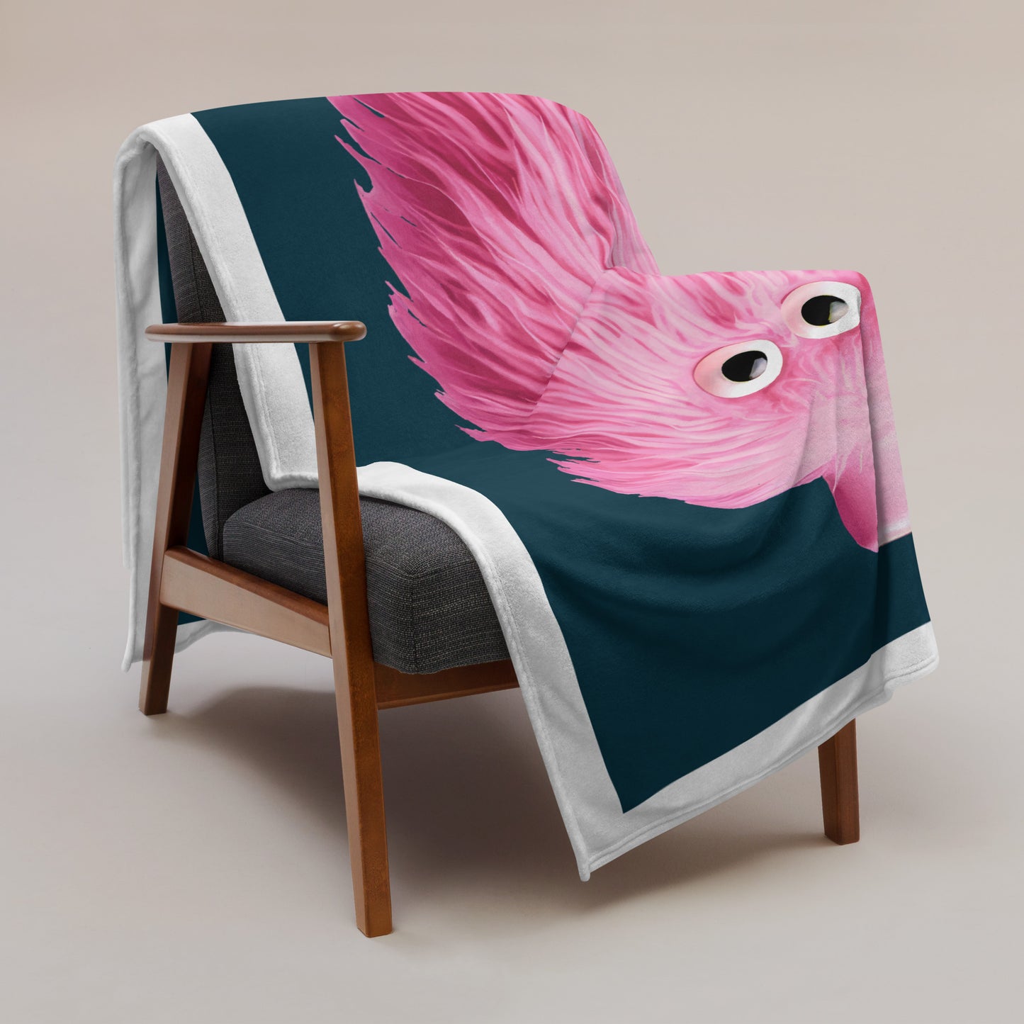 PLÜSCHA — Wärmeflaschen-Ultra. Kuscheldecke (Blauwal)