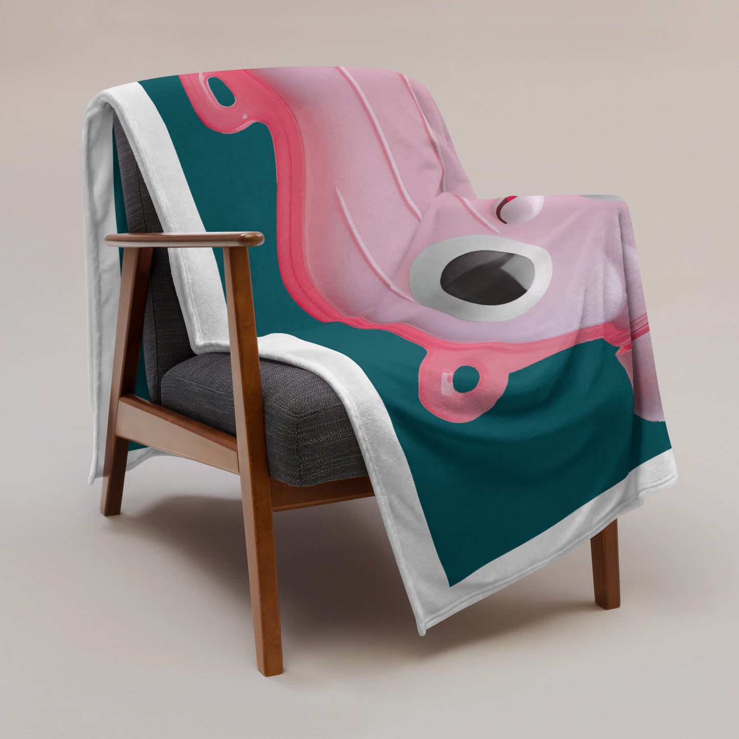 NIEDLOWSKAJA — Wärmeflaschen-Ultra. Kuscheldecke (Sherpa-Blau)