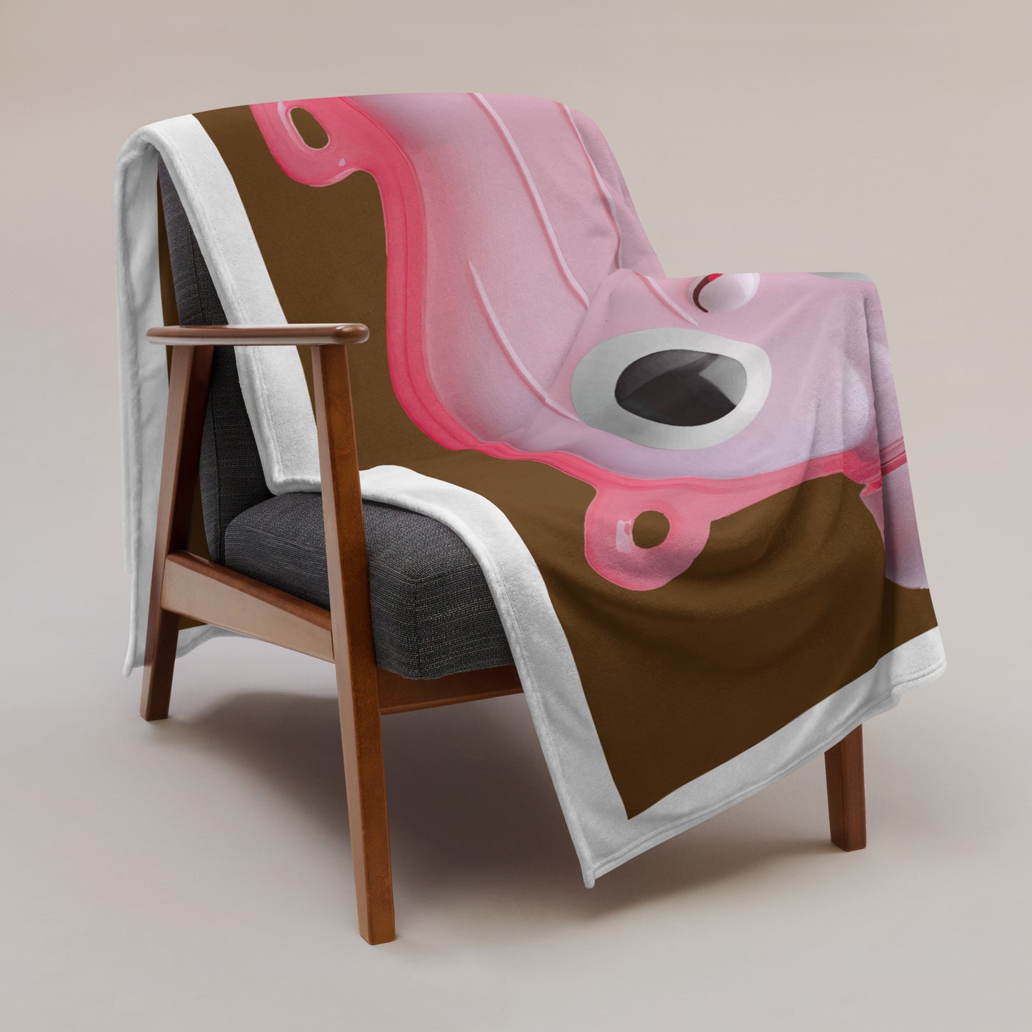 NIEDLOWSKAJA — Wärmeflaschen-Ultra. Kuscheldecke (Brown)