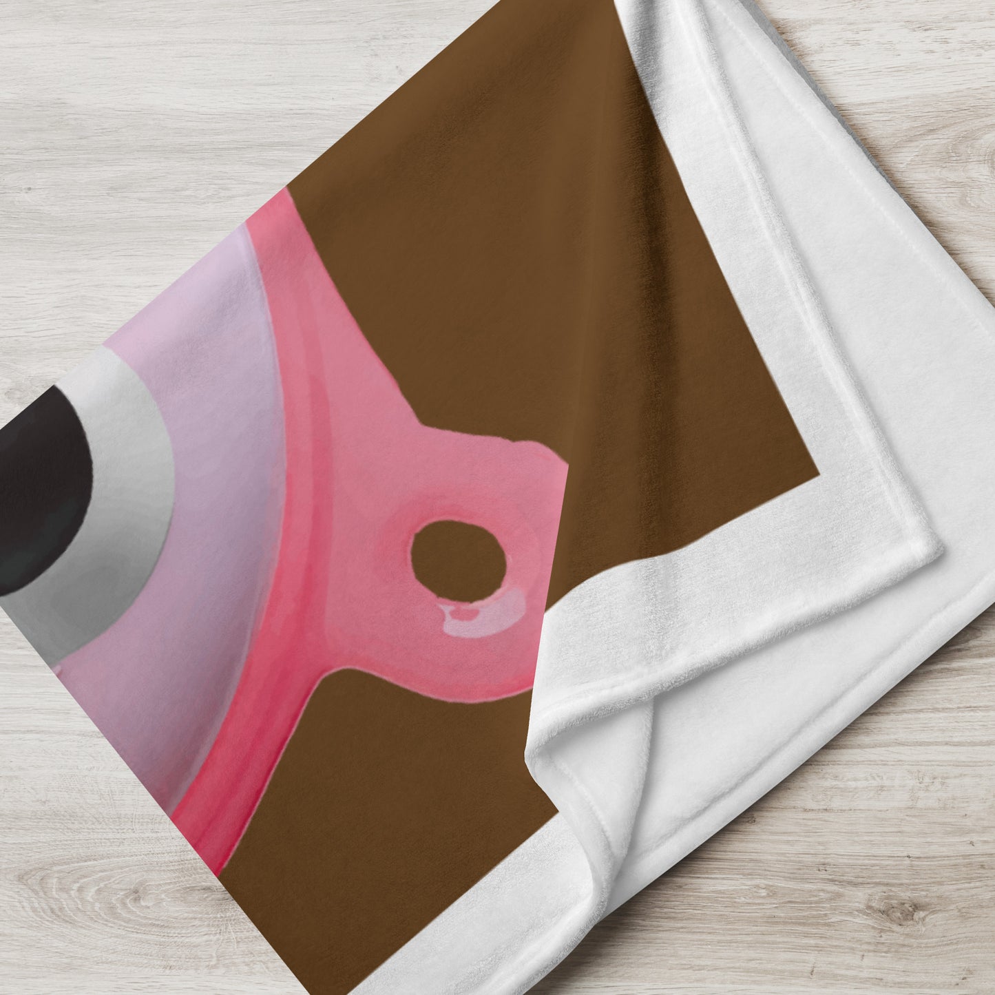 NIEDLOWSKAJA — Wärmeflaschen-Ultra. Kuscheldecke (Brown)