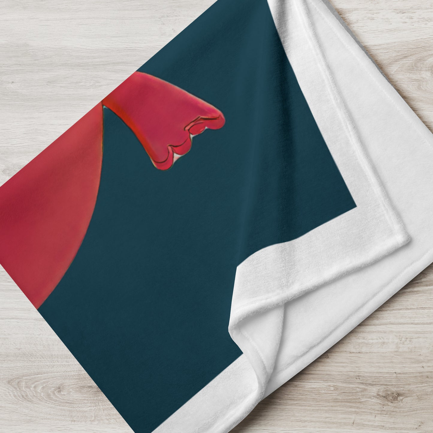 LARMOJANDO — Wärmeflaschen-Ultra. Kuscheldecke (Blauwal)