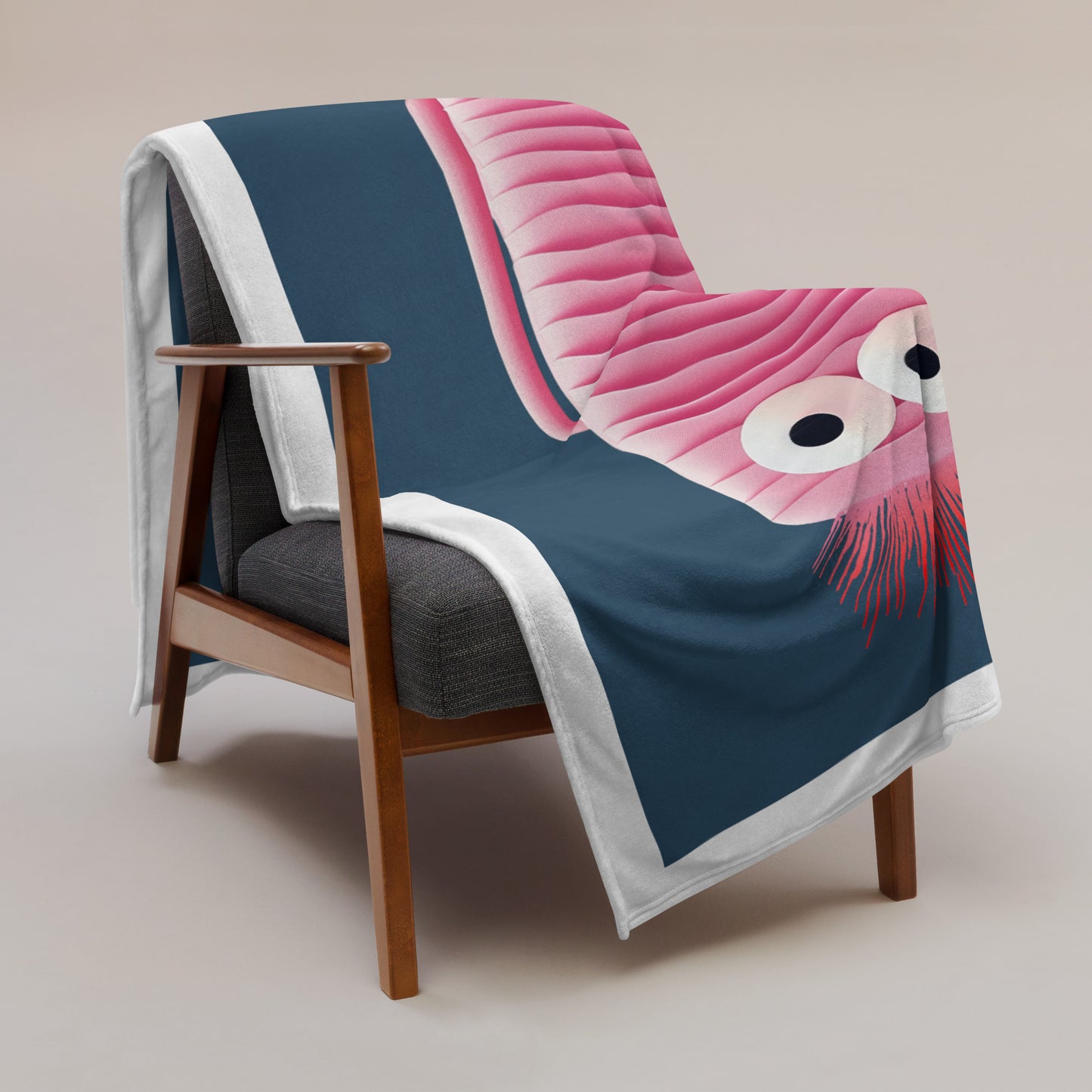 EL MUTHCO — Wärmeflaschen-Ultra. Kuscheldecke (Iris Blue)