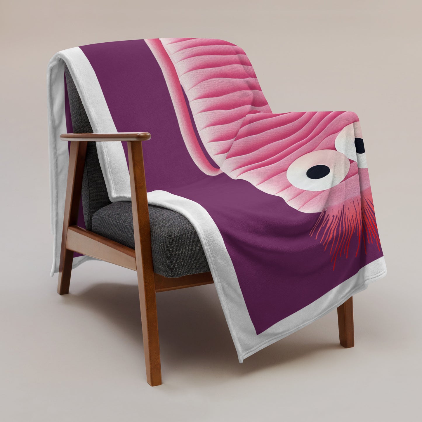 EL MUTHCO — Wärmeflaschen-Ultra. Kuscheldecke (Palatinate Purple)