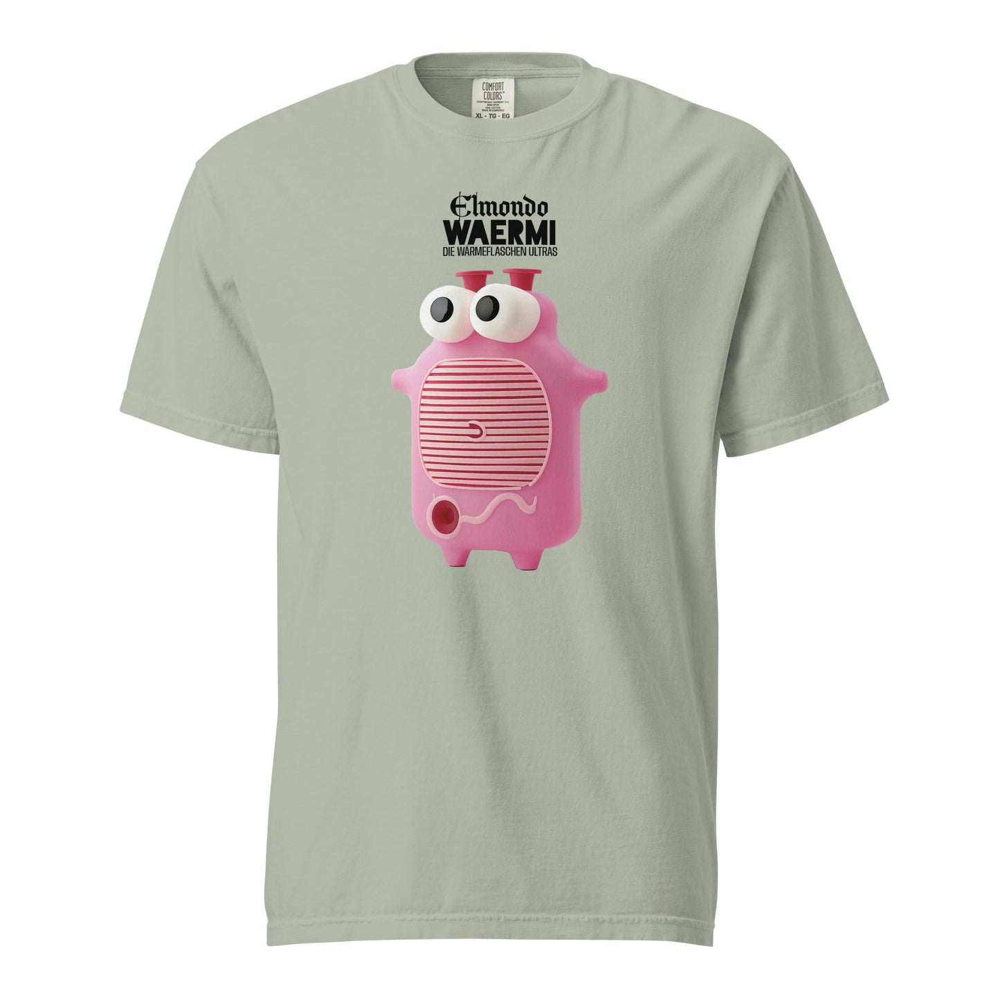 ELMONDO — Wärmeflaschen-Ultra. T-Shirt (hell)