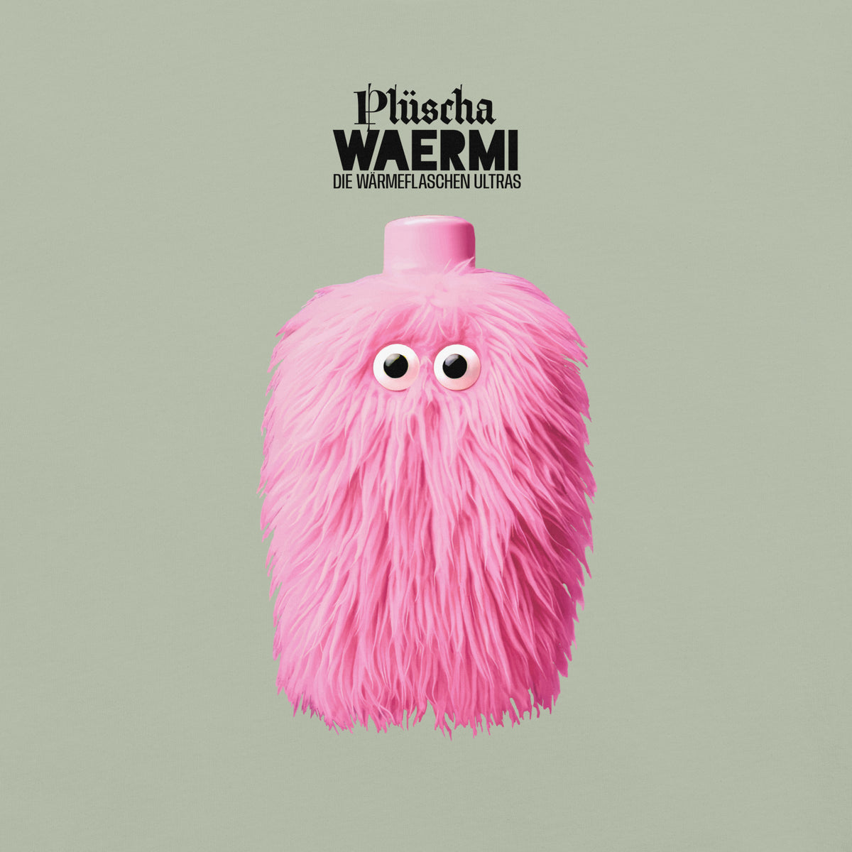 PLÜSCHA — Wärmeflaschen-Ultra. T-Shirt (hell)