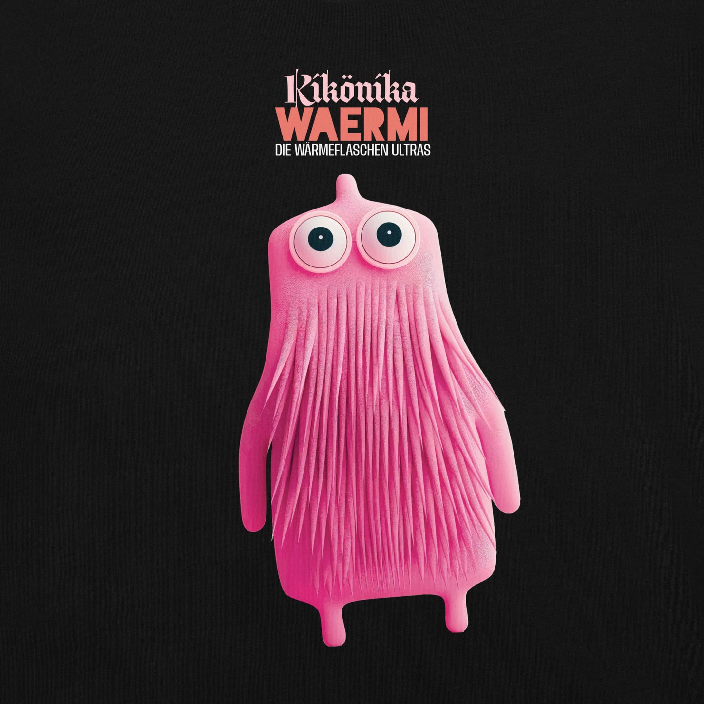 KIKØNIKA — Wärmeflaschen-Ultra. T-Shirt (dunkel)