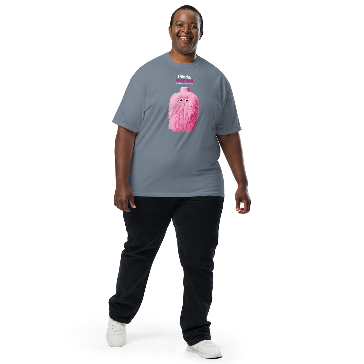PLÜSCHA — Wärmeflaschen-Ultra. T-Shirt (dunkel)