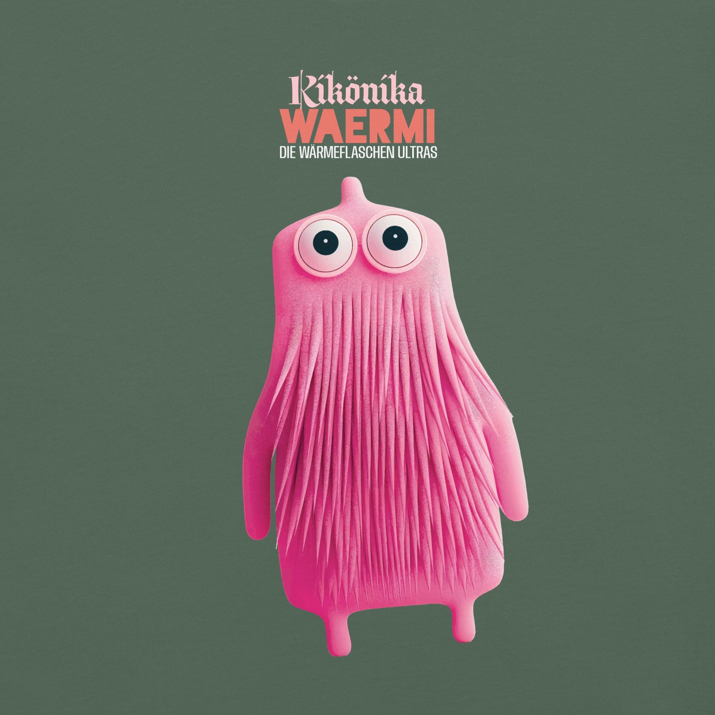 KIKØNIKA — Wärmeflaschen-Ultra. T-Shirt (dunkel)