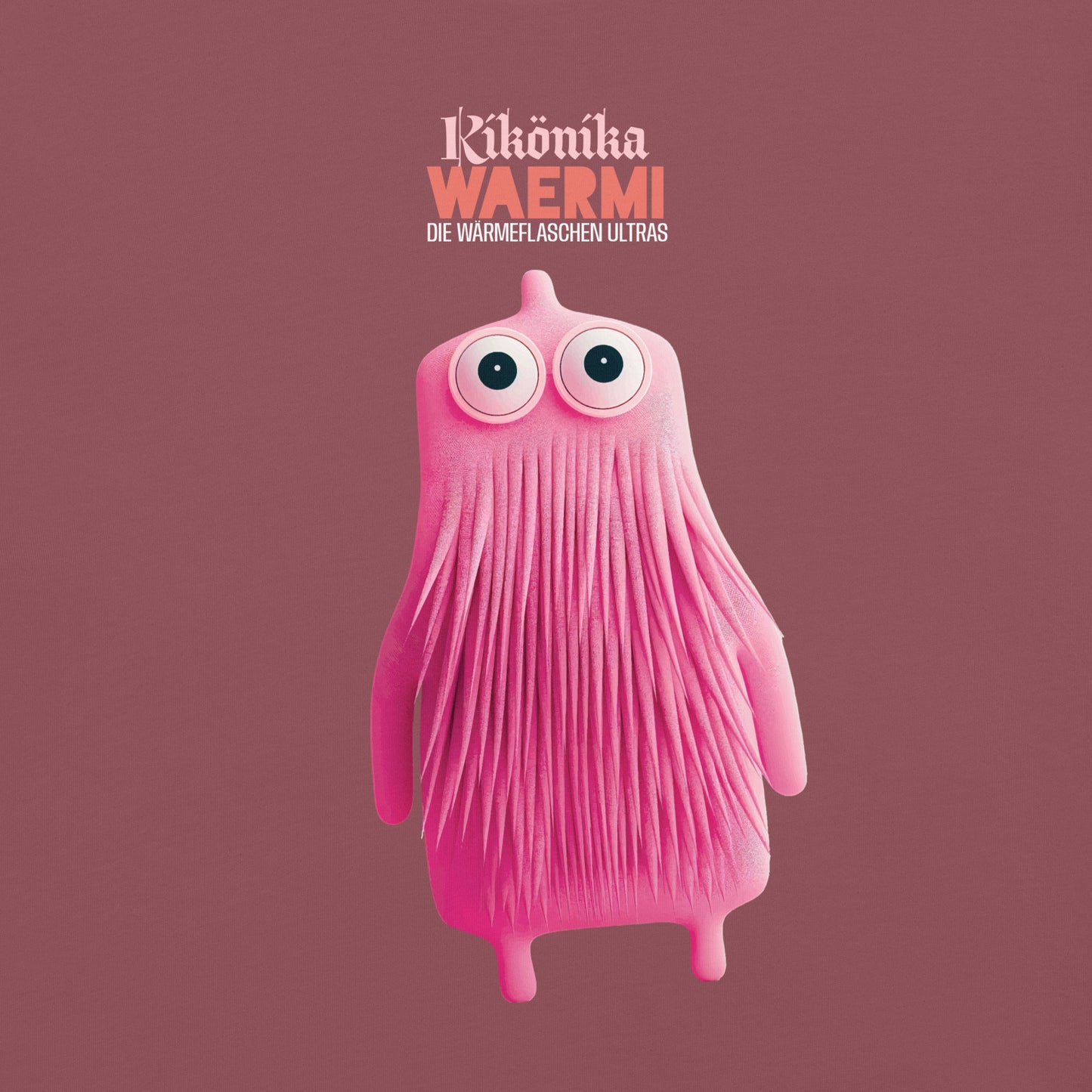 KIKØNIKA — Wärmeflaschen-Ultra. T-Shirt (dunkel)