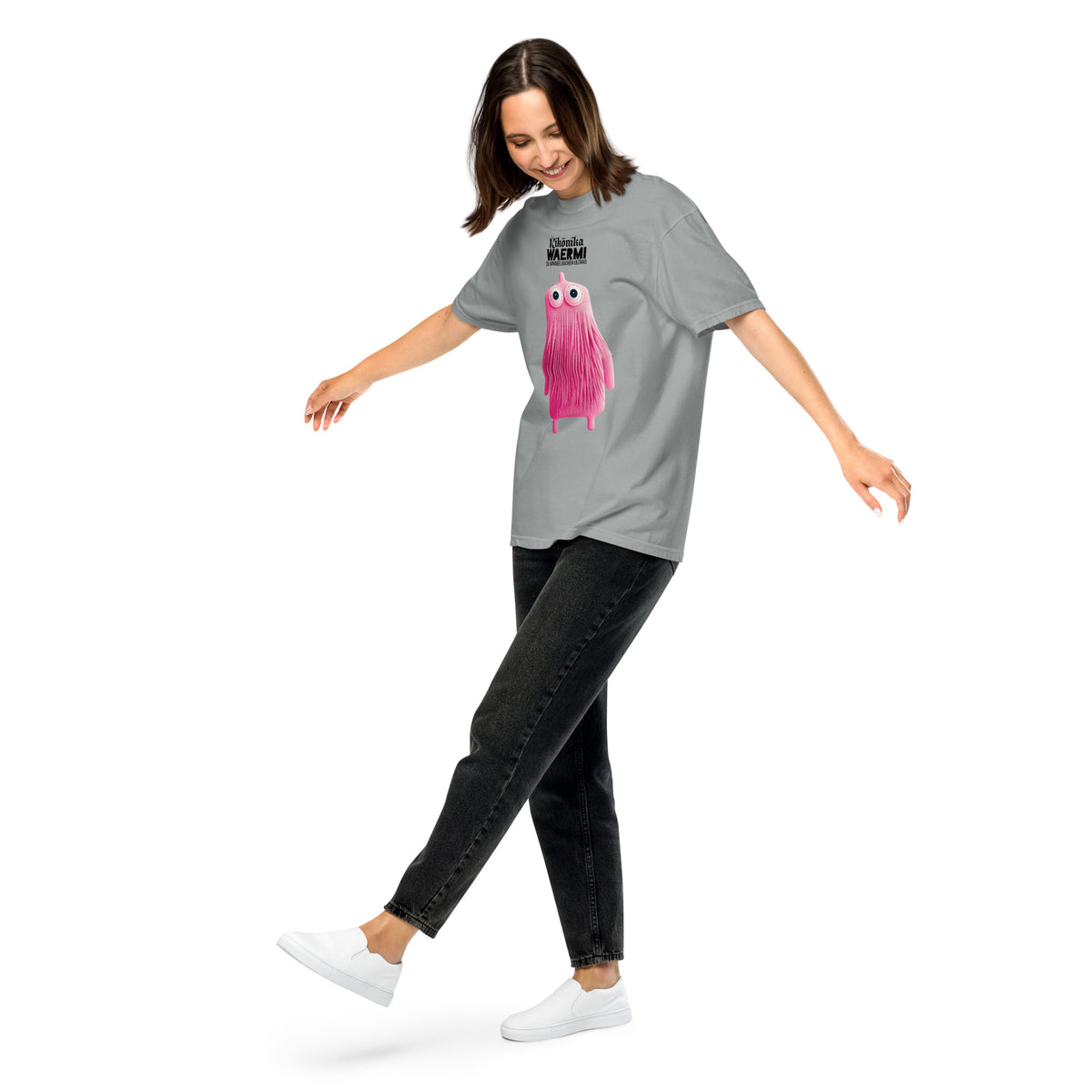 KIKØNIKA — Wärmeflaschen-Ultra. T-Shirt (hell)