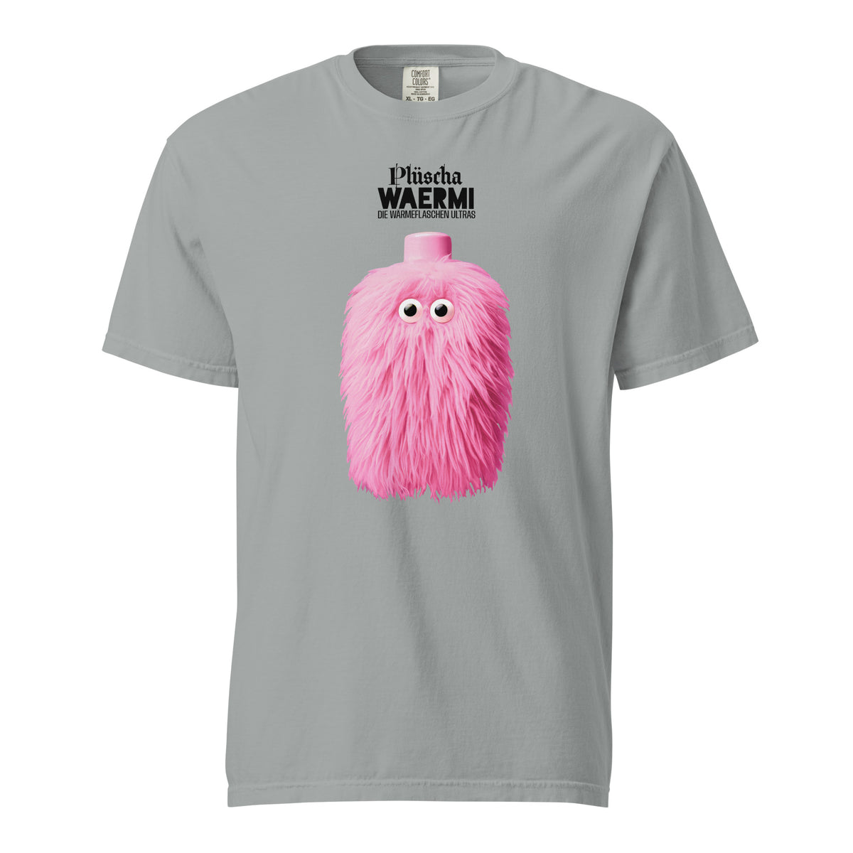 PLÜSCHA — Wärmeflaschen-Ultra. T-Shirt (hell)