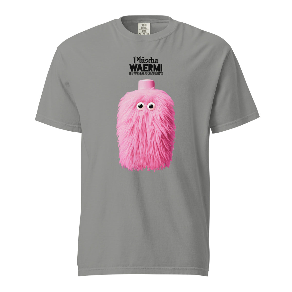 PLÜSCHA — Wärmeflaschen-Ultra. T-Shirt (hell)