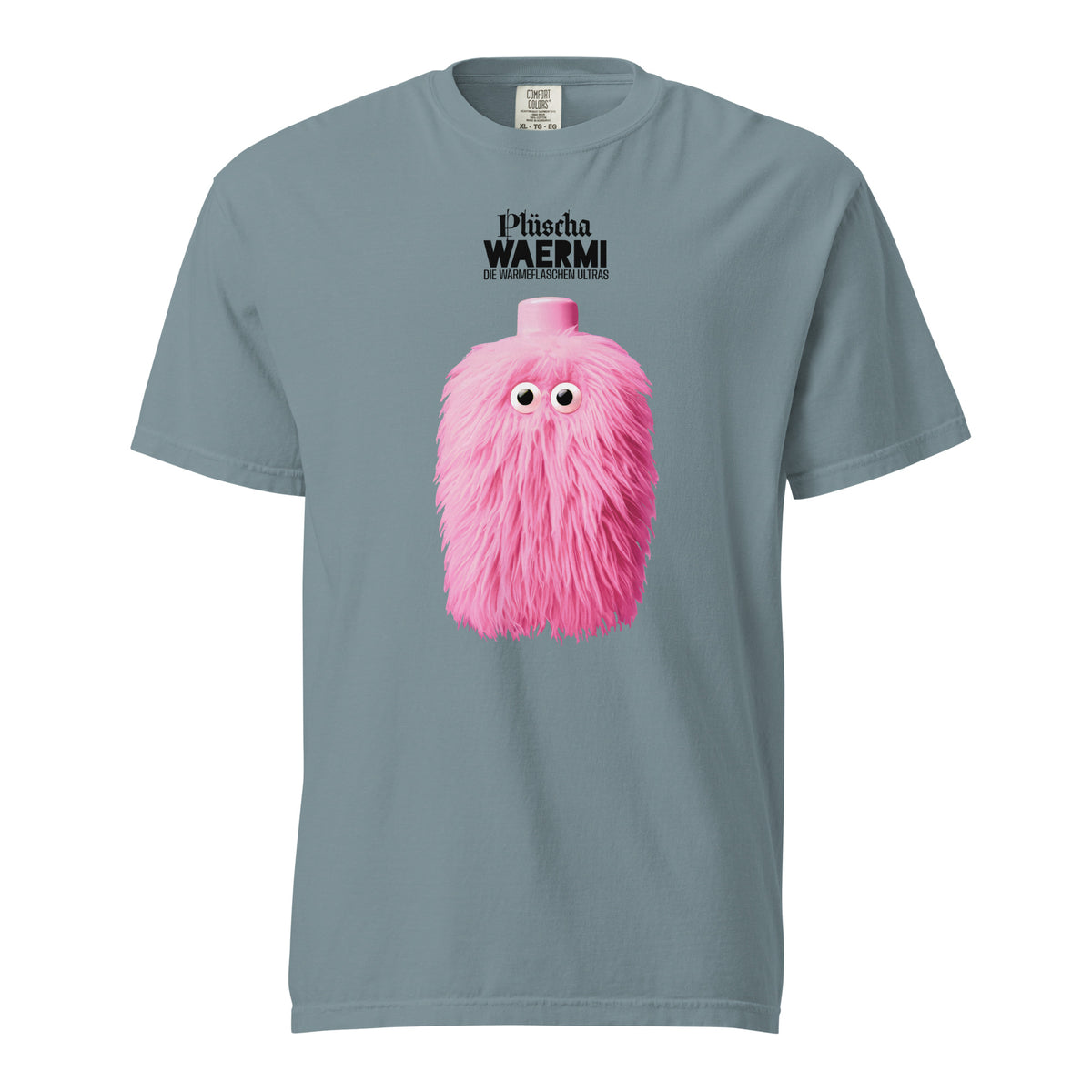 PLÜSCHA — Wärmeflaschen-Ultra. T-Shirt (hell)