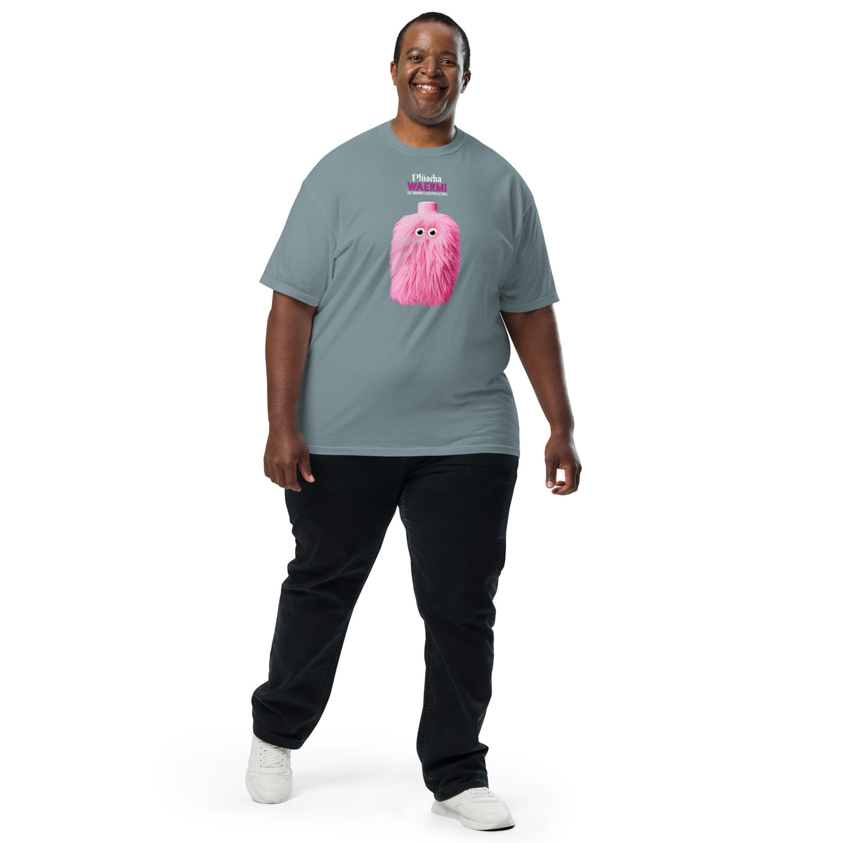 PLÜSCHA — Wärmeflaschen-Ultra. T-Shirt (dunkel)