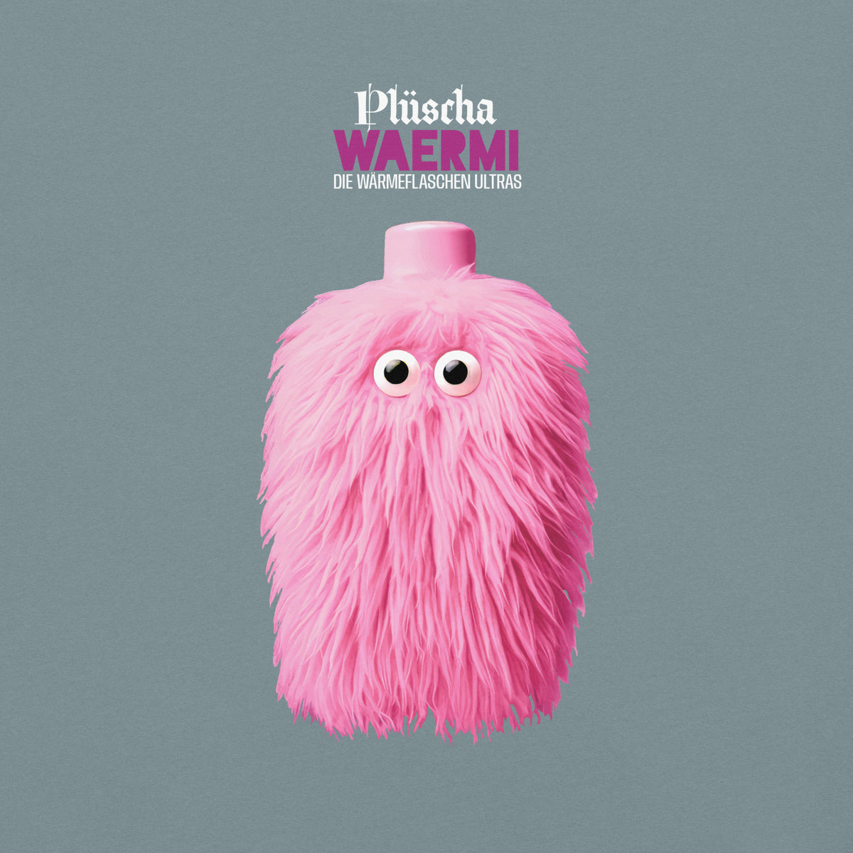 PLÜSCHA — Wärmeflaschen-Ultra. T-Shirt (dunkel)
