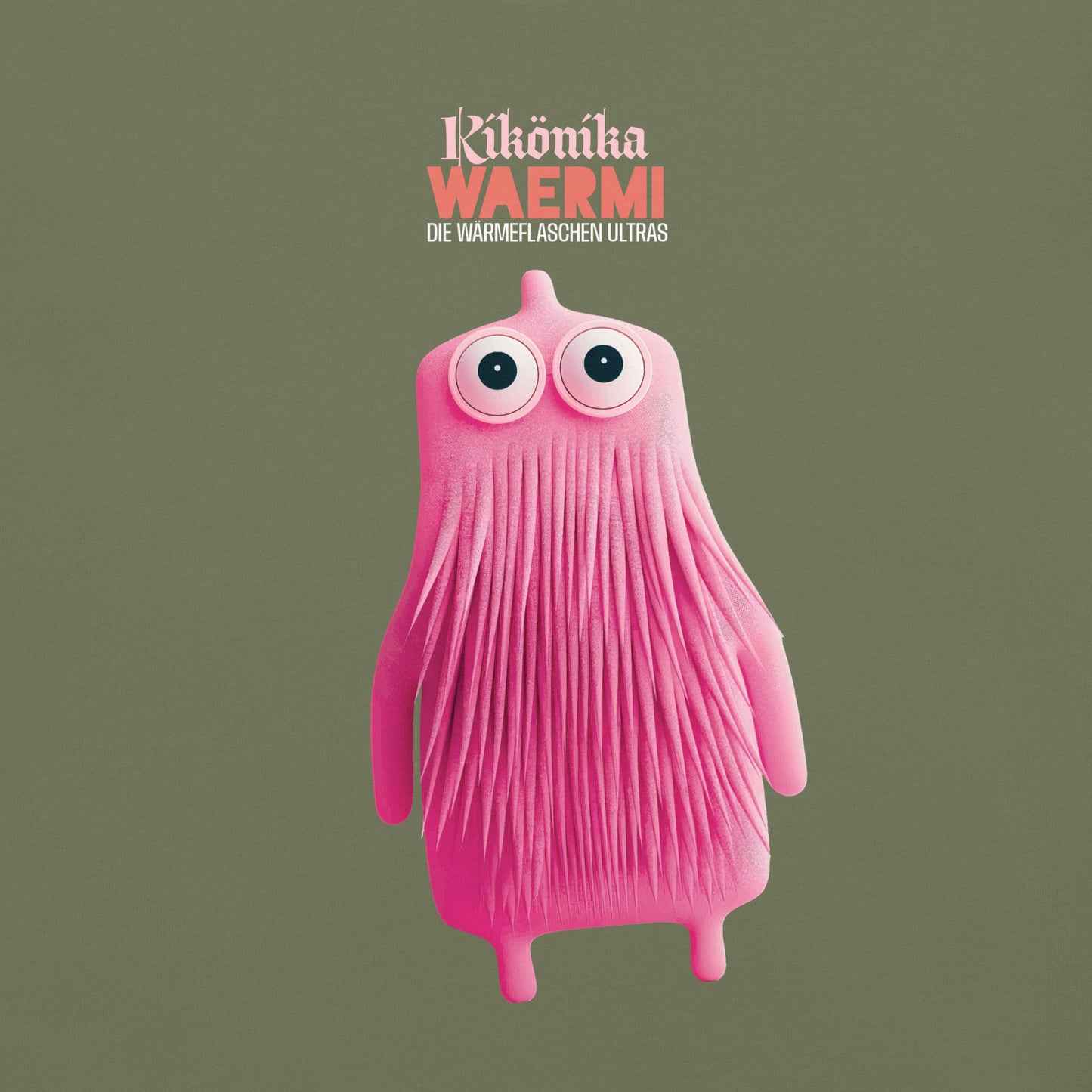 KIKØNIKA — Wärmeflaschen-Ultra. T-Shirt (dunkel)
