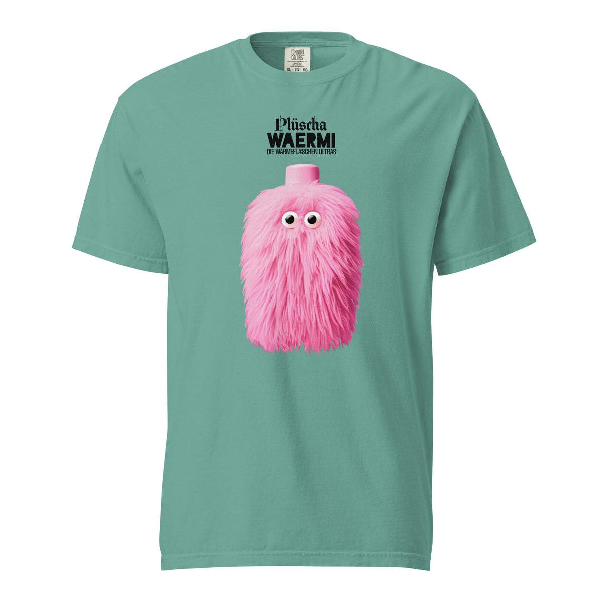 PLÜSCHA — Wärmeflaschen-Ultra. T-Shirt (hell)