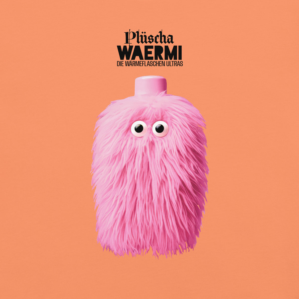 PLÜSCHA — Wärmeflaschen-Ultra. T-Shirt (hell)