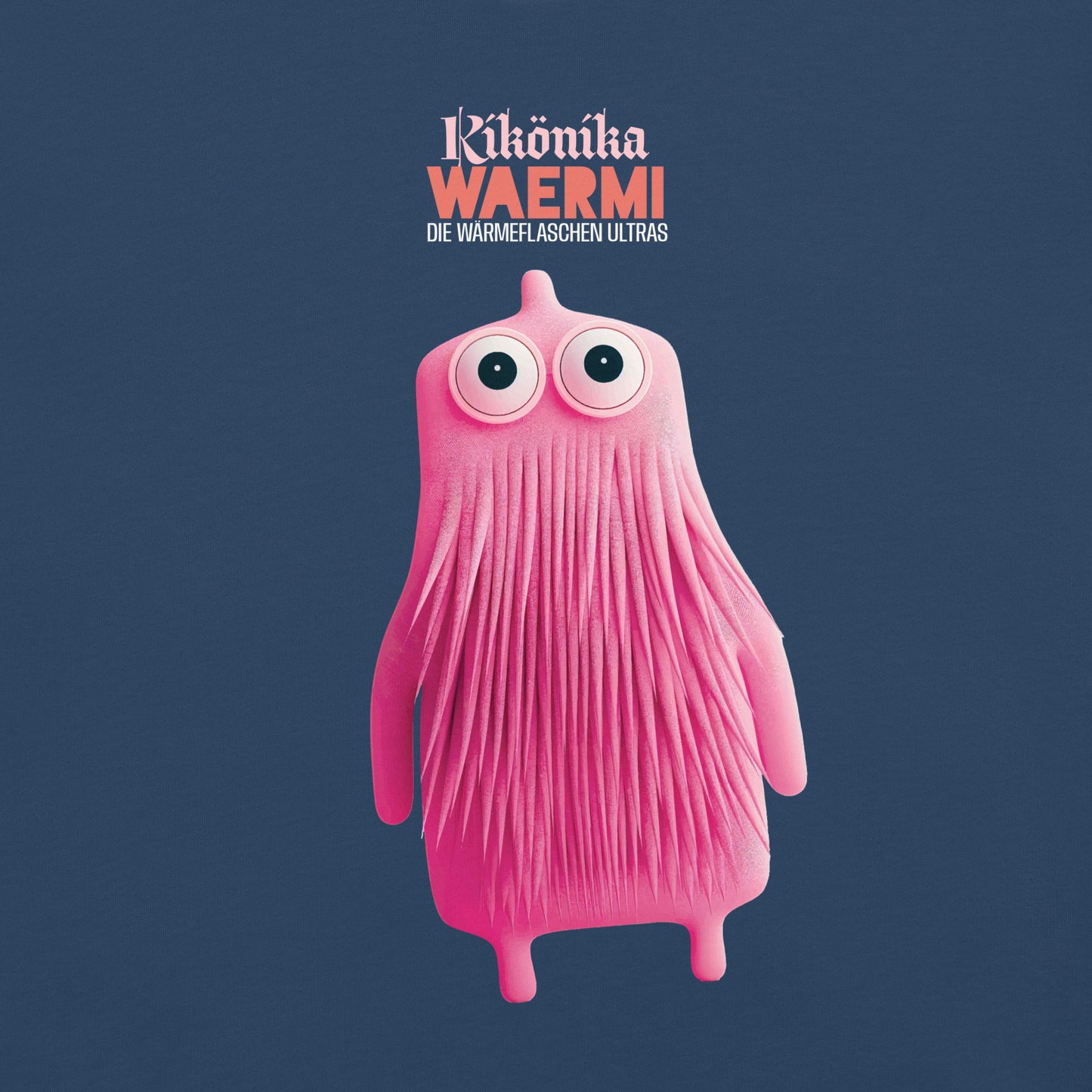 KIKØNIKA — Wärmeflaschen-Ultra. T-Shirt (dunkel)